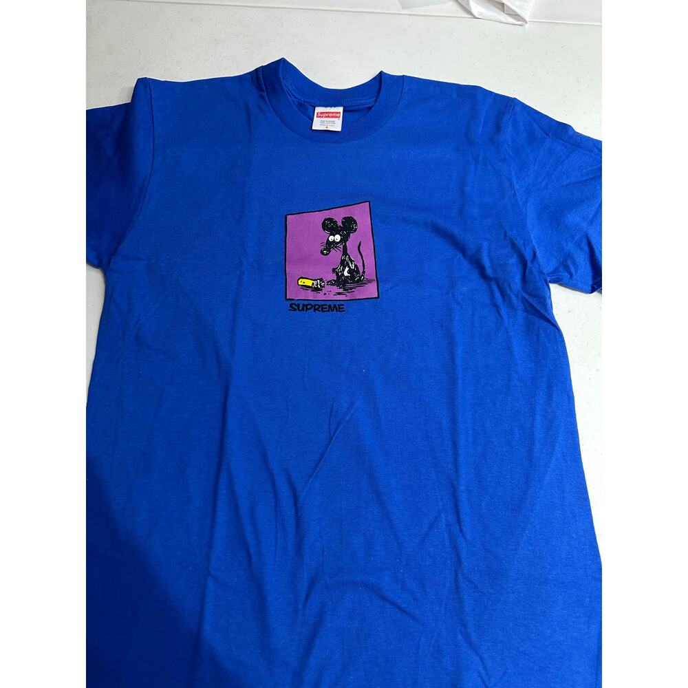 Supreme Mouse Tee in Royal (L)